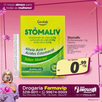 Comprar o produto de Pó efervescente Stomaliv 5g em Bauru em Medicamentos em Bauru, SP por Solutudo
