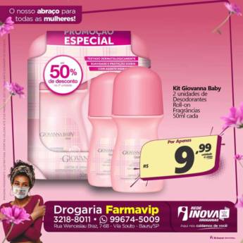Comprar o produto de Kit Giovanna Baby em Bauru em Desodorantes em Bauru, SP por Solutudo