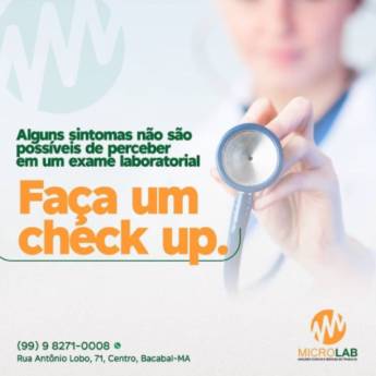 Comprar o produto de Check Up em Exames  em Bacabal, MA por Solutudo