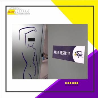 Comprar o produto de ADESIVO DE RECORTE em Adesivo de Parede em Cruzeiro, SP por Solutudo