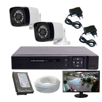 Comprar o produto de Instalação de Câmeras de Monitoramento + DVR em Câmeras de Segurança em Botucatu, SP por Solutudo