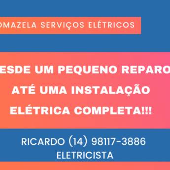 Comprar o produto de Serviços Elétricos em Botucatu. em Eletricistas em Botucatu, SP por Solutudo