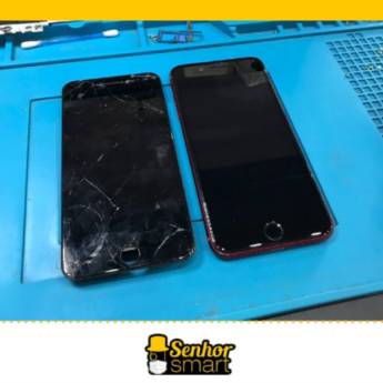 Comprar o produto de Troca de Tela iPhone 8 Plus em Celulares e Acessórios - Consertos em Itanhaém, SP por Solutudo