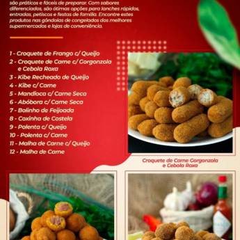 Comprar o produto de Mini-Salgados Especiais - Ina em Salgados em Araras, SP por Solutudo