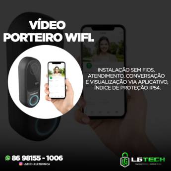 Comprar o produto de Vídeo Porteiro  em Câmeras de Segurança em Parnaíba, PI por Solutudo