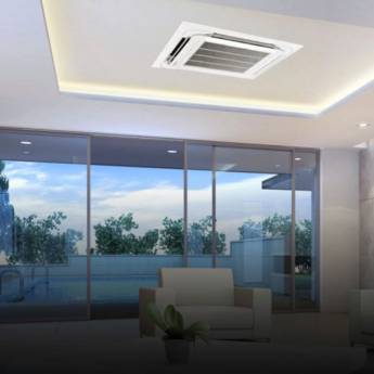 Comprar o produto de Instalação de Ar-Condicionado Cassete - Bauru em Ar Condicionado em Bauru, SP por Solutudo