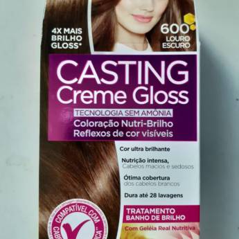Comprar o produto de Coloração sem amônia Casting creme Gois todas as cores R$ 21,69 em Produtos de Cabelo em São Paulo, SP por Solutudo