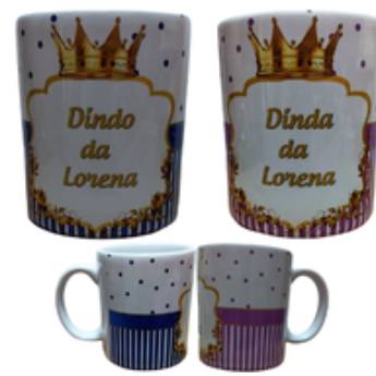 Comprar o produto de Caneca Dindo E Dinda - Personalizada em Canecas em Campinas, SP por Solutudo