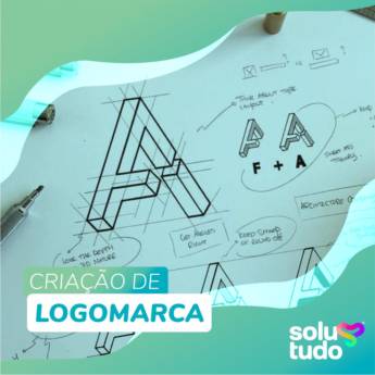 Comprar o produto de Criação de Logomarca em Comunicação Visual em Atibaia, SP por Solutudo