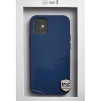 Comprar o produto de Simple Case para iPhone 12 Mini Azul Marinho - Capa Protetora - Capa Protetora IWILL em Capas para Celular em Curitiba, PR por Solutudo