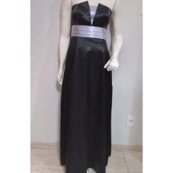 Comprar o produto de Vestido Festa Cetim FOLIE DOUCE em Vestidos em Bauru, SP por Solutudo