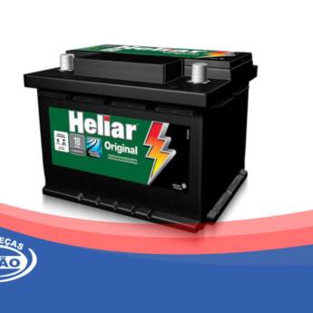 Comprar o produto de Bateria Heliar 60ah em Baterias em Atibaia, SP por Solutudo
