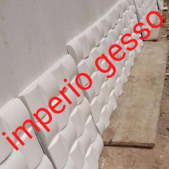 Comprar o produto de Placas de Gesso 3D em Gesso em São José do Vale do Rio Preto, RJ por Solutudo