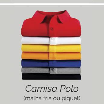 Comprar o produto de Camisa Polo em Uniformes em Bauru, SP por Solutudo