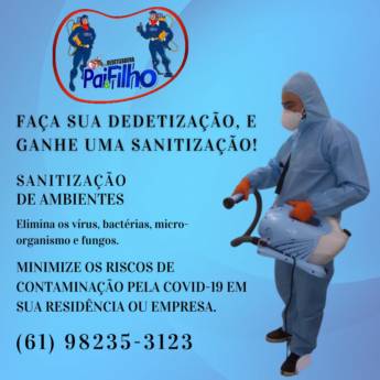 Comprar o produto de Faça sua Dedetização e ganhe uma Sanitização! em Dedetização em Brasília, DF por Solutudo