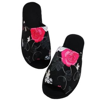 Comprar o produto de Chinelo De Quarto Aberto Feminino Floral Cod 81 em Pantufa em Campinas, SP por Solutudo