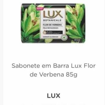 Comprar o produto de Sabonete em Barra Lux Flor de Verbena  em Sabonetes em Bauru, SP por Solutudo