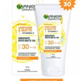 Comprar o produto de Hidratante Facial Matte Garnier Skin 40g em Cuidados com a Pele em Bauru, SP por Solutudo