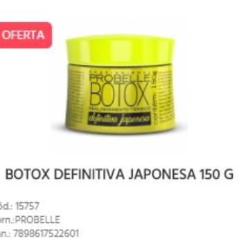 Comprar o produto de B-Tox Probelle Definitiva Japonesa em Capilar em Bauru, SP por Solutudo