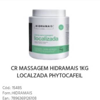 Comprar o produto de Creme De Massagem Localizada Phytocafeil Hidramais em Cuidados com o Corpo em Bauru, SP por Solutudo