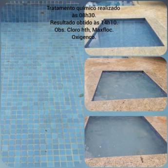 Comprar o produto de Tratamento químico da Água de Piscina em Piscinas em Suzano, SP por Solutudo