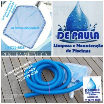 Comprar o produto de Venda de Acessórios para Piscina em Piscinas em Suzano, SP por Solutudo