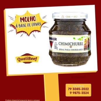 Comprar o produto de Molho Chimichurri Hemmer em Molhos em Aracaju, SE por Solutudo
