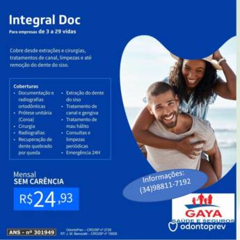 Comprar o produto de Plano Integral Doc em Odontologia em Uberaba, MG por Solutudo