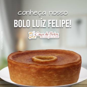 Comprar o produto de Bolo Luiz Felipe  em Bolos e Doces em Avaré, SP por Solutudo