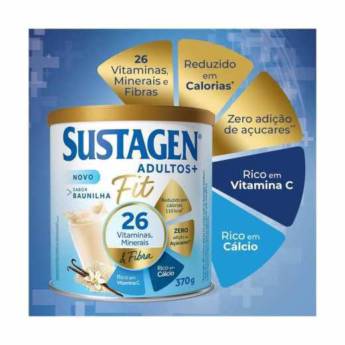 Comprar o produto de Sustagem Fit Sabor Baunilha em Suplementos Alimentares em Bauru, SP por Solutudo