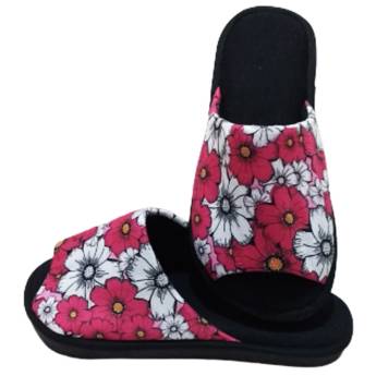 Comprar o produto de Chinelo De Quarto Feminino Sola De Borracha Cod 136 em Pantufa em Campinas, SP por Solutudo