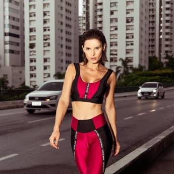 Comprar o produto de Top em Trilobal Fit - Desejo com Preto em Tops em Bauru, SP por Solutudo