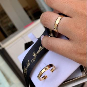 Comprar o produto de Par de Alianças em Ouro em Anéis em São Paulo, SP por Solutudo