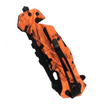 Comprar o produto de Canivete Orange Neon Hz 0228 em Pesca e Camping em Mineiros, GO por Solutudo