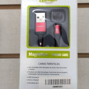 Comprar o produto de Cabo Magnético Tipo C em Cabos em Bauru, SP por Solutudo