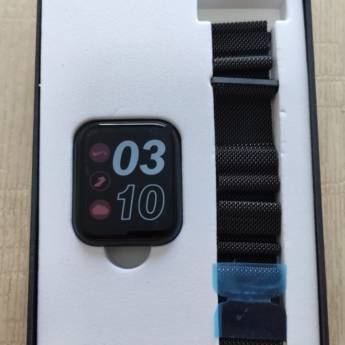 Comprar o produto de Smartwatch P80 Preto em Smartwatch em Bauru, SP por Solutudo