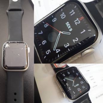 Comprar o produto de Troca de vidro de Apple Watch em Relojoarias e Consertos em Sumaré, SP por Solutudo