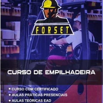 Comprar o produto de Curso de Empilhadeira em Cursos Profissionalizantes em Mogi Guaçu, SP por Solutudo