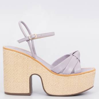 Comprar o produto de Sandália Anabela Colorida em Sandálias em Bauru, SP por Solutudo