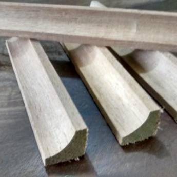 Comprar o produto de Meia cana de madeira em Forros pela empresa Madeiras Brasil Madeiras Decks Pergolados e Portas em Foz do Iguaçu, PR por Solutudo