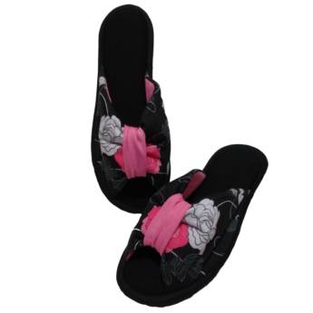 Comprar o produto de Chinelo De Quarto Franzido Feminino Floral Cod 81 em Pantufa em Campinas, SP por Solutudo