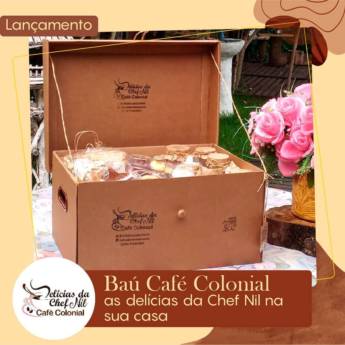 Comprar o produto de Conheça o Tradicional Café Colonial - Tamanho Casal em Bauru em Cesta de Café da Manhã em Bauru, SP por Solutudo