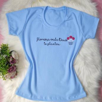 Comprar o produto de T-Shirt Canelada  em Camisetas em Bauru, SP por Solutudo