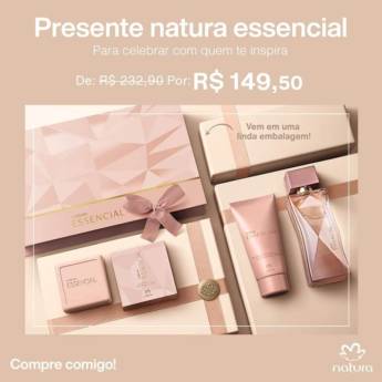 Comprar o produto de Presente Natura Essencial em Presentes em Bauru, SP por Solutudo