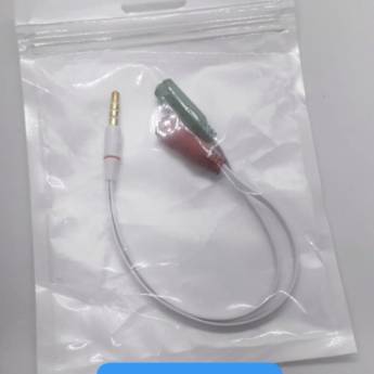 Comprar o produto de Cabo Adaptador P2 / P3 em Bauru em Acessórios para Celulares em Bauru, SP por Solutudo