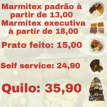 Comprar o produto de Marmitas, self service e prato feito em Marmitex em Anápolis, GO por Solutudo