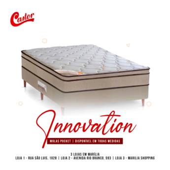 Comprar o produto de Colchão Innovation Castor - Marília em Colchões em Marília, SP por Solutudo