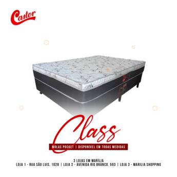 Comprar o produto de Colchão Class Castor - Marília em Colchões em Marília, SP por Solutudo