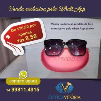 Comprar o produto de Óculos de Sol na Promoção em Avaré  em Óculos de Sol em Avaré, SP por Solutudo