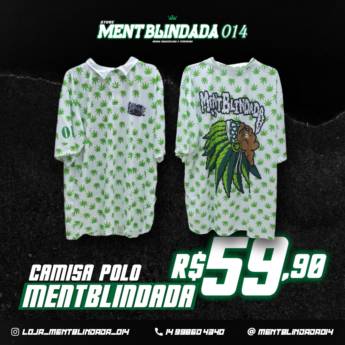 Comprar o produto de Camisa Polo Mentblindada  em Camisetas em Bauru, SP por Solutudo